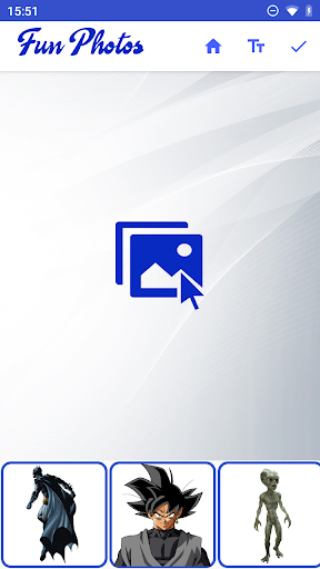 Android application Fun Photos screenshort