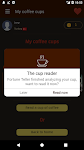 screenshot of Coffee Cup Readings