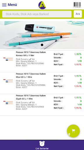 Aral Ofis Screen 2
