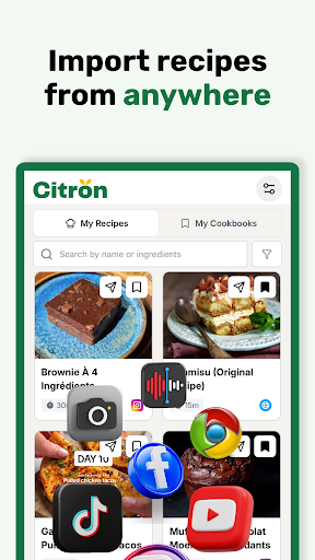 Citron Recipe Keeper and Plan