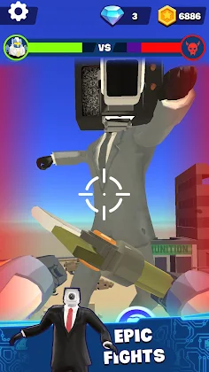 Battle - Robot Fight - Screenshot 2