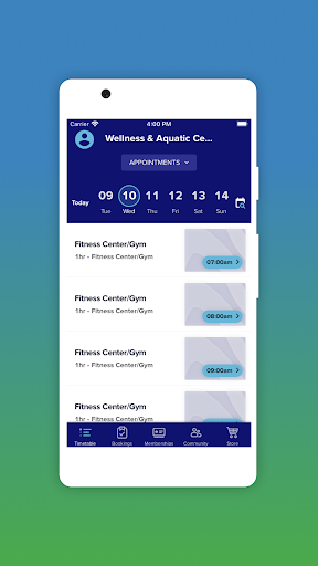 Wellness Center at Sitrin Screen 3