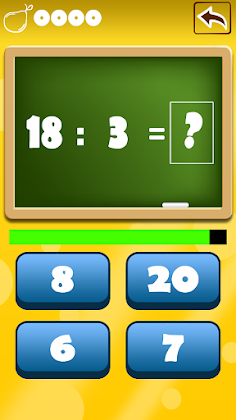 Division table - Screenshot 4