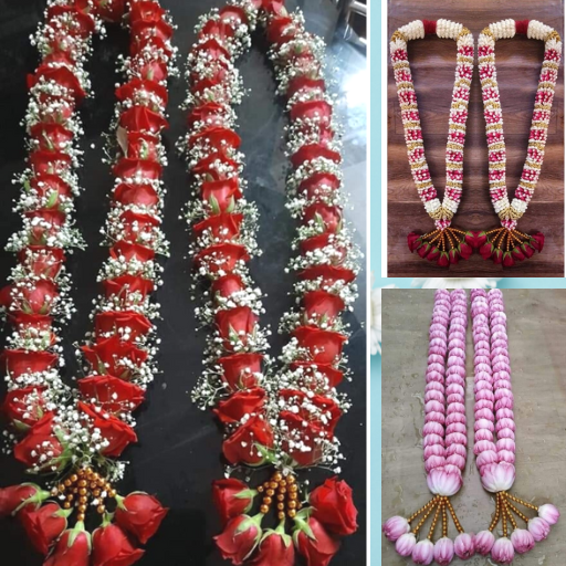 Wedding Garland designs logo