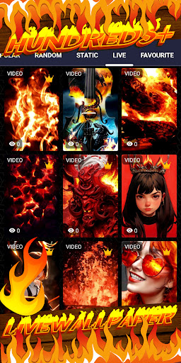 fire wallpaper Screen 3