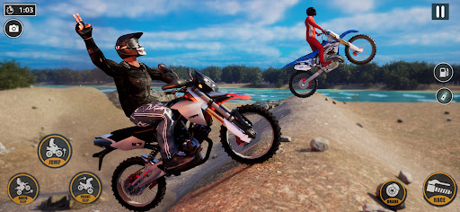 Android application Motocross Dirt Bike Freestyle screenshort