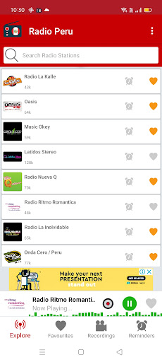 Radio Peru : FM AM Online app Screen 2