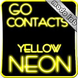 Yellow Neon GO contacts theme icon