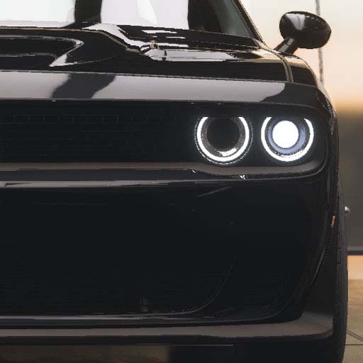 American Muscle Car Demon Sim logo