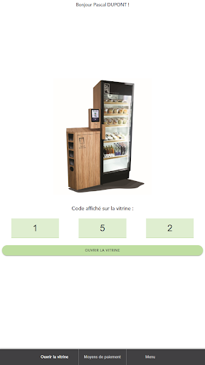Android application Fricots screenshort