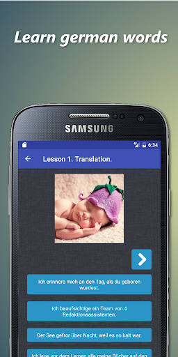 German verb conjugation Screen 2
