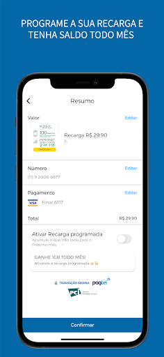 Connect+ Controle Screen 3
