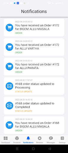 Carrebag Manager Screen 3