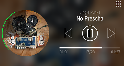 Captura 3 Blure Music - theme for CarWeb android
