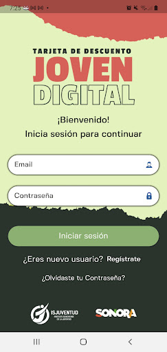 Tarjeta Digital Joven Screen 2