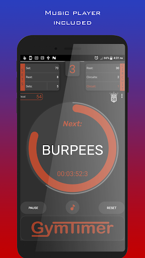 Workout Exercise Chronometer Screen 2