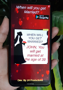 Screenshot 2 When Will You Get Married? - P android