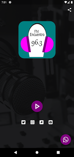 Android application FM Encuentro 96.3 screenshort