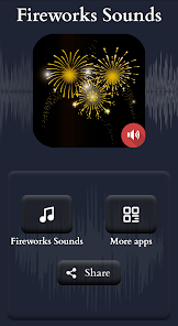 Captura de Pantalla 2 Sonidos de fuegos artificiales android