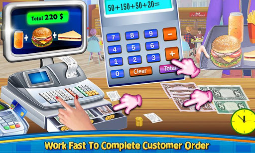 High School Cafe Cashier Games Screen 3