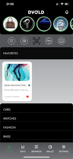 Android application DVOLD screenshort