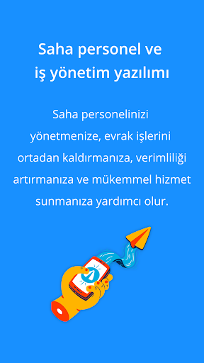 Android application Sapiyon.com -İş Takip Programı screenshort