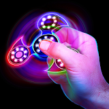 Neon Glow Fidget Spinner icon