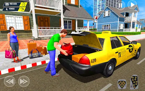 Taxi Driving 3D: Taxi Games
