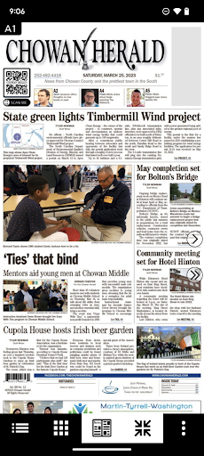 Android application Chowan Herald screenshort