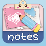 Cover Image of Download Cute Sticky Notes Widget  APK