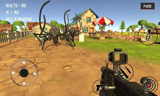 Monster Killing City Shooting Screenshot