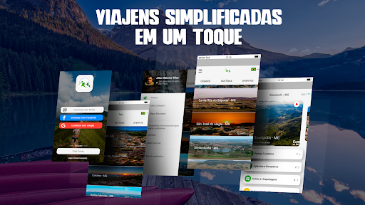 Android application Caminhos da Mantiqueira screenshort