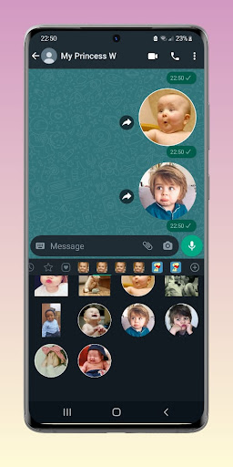 Cute Babies Stickers