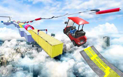 Golf Cart Sim Golf Racing Game Screen 3
