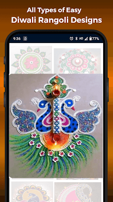 Diwali Rangoli Designs Kolam Dot Rangoli Pongal HDのおすすめ画像3