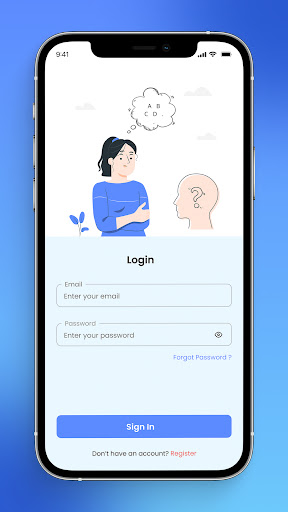 Android application CogniSpHeaR screenshort