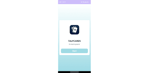 Android application TALPCARDS screenshort