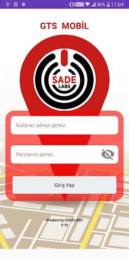 SADEGPS GTS Screen 2