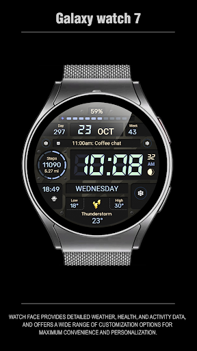 WFP 129 Military watch face screenshot 14