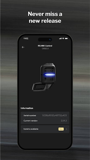 Orbea RS Control App