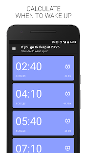 Sleep Time - Alarm Calculator Screenshot