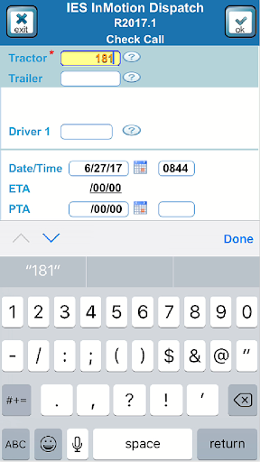 Innovative InMotion Dispatch Screen 2