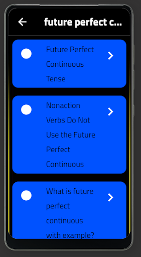 future perfect continuous Screen 2