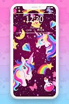 screenshot of Unicorns Wallpaper 2