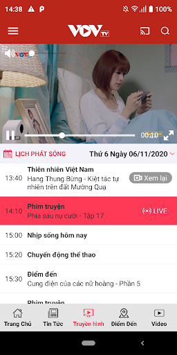 VOVTV Screen 3