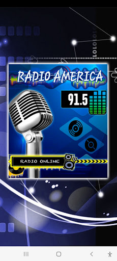 Android application Radio América Salvador Mazza screenshort