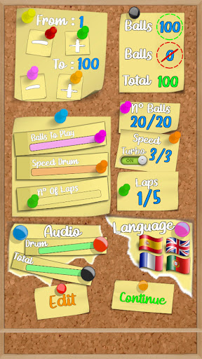 Android application TodoLoto screenshort