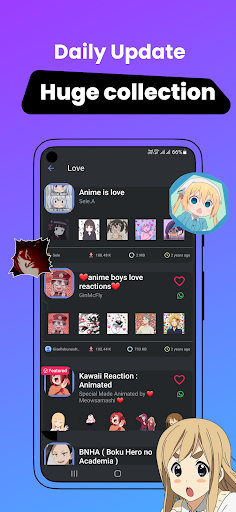 +999K Anime Stickers WASticker - Personalization - apps