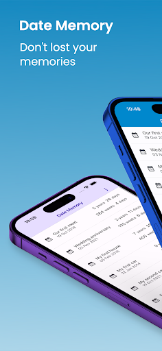 Android application Date Memory screenshort