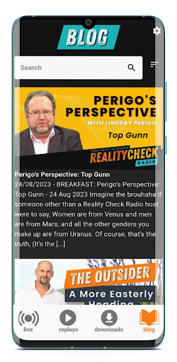 Reality Check Radio Screenshot